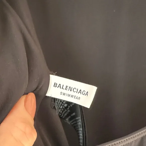 Balenciaga Midnight Black Short Sleeve Bodysuit - Picture 3 of 4